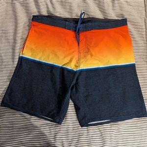 Men's Burnside Swim Trunks Surf Board Shorts